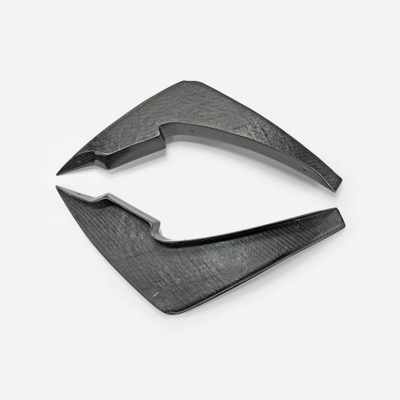 Nissan MY17 R35 GTR AP Type Front Bumper canard 2Pcs