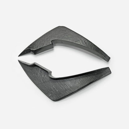 Nissan MY17 R35 GTR AP Type Front Bumper canard 2Pcs