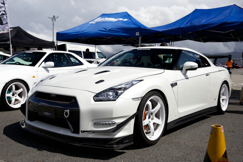 Nissan R35 12> GTR DBA HK Style   Front bumper canard (OEM DBA front bumper only)