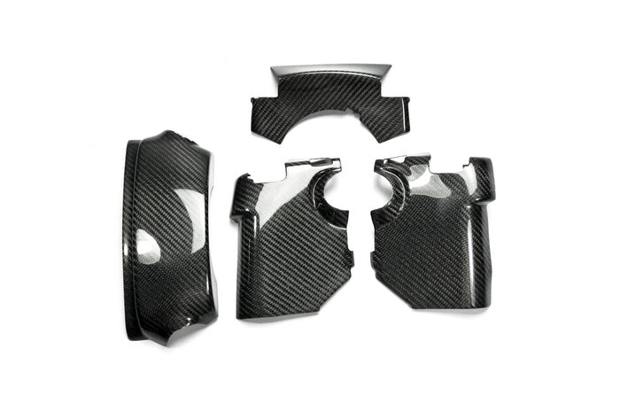 Nissan R35 GTR steering column surround trim set (4 pcs)(LHD)