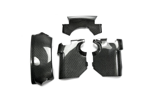 Nissan R35 GTR steering column surround trim set (4 pcs)(LHD)