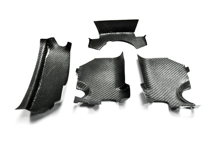 Nissan R35 GTR steering column surround trim set (4 pcs)(LHD)