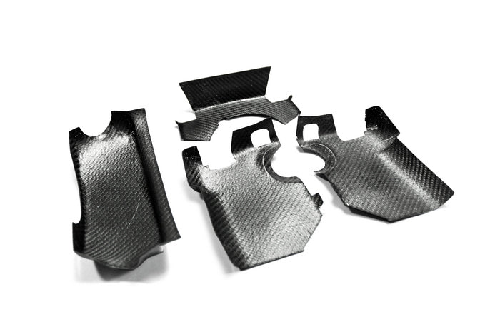 Nissan R35 GTR steering column surround trim set (4 pcs)(LHD)