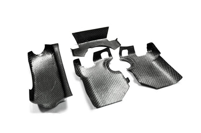 Nissan R35 GTR steering column surround trim set (4 pcs)(LHD)