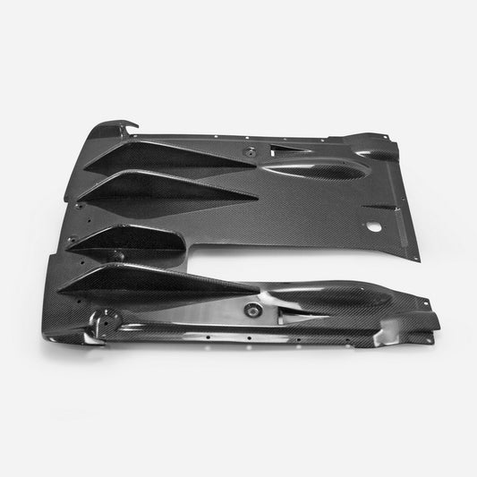 Nissan 2012 on R35 EPA Style Rear Under Bottom Diffuser with blade