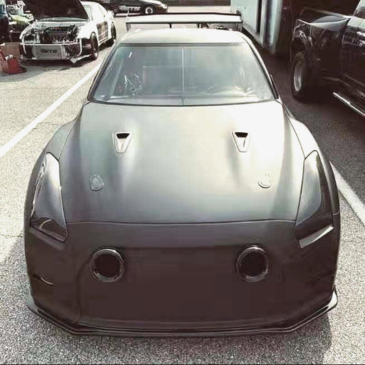 Nissan 2013 onwards R35 GTR Drag Type front bumper 2Pcs