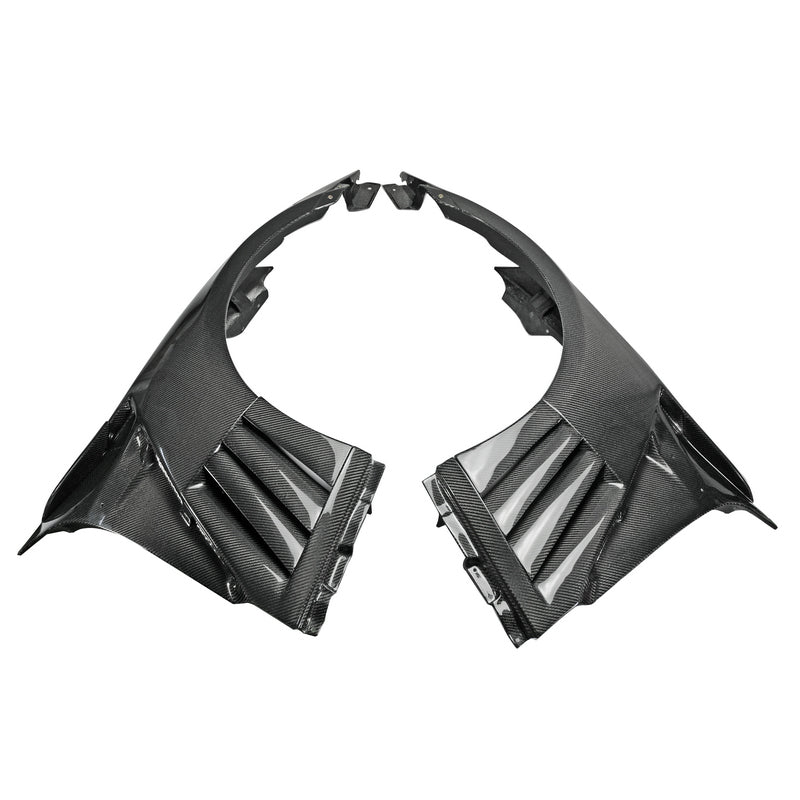 Nissan GTR R35 EPA Front fender with louver fin(Inc 6 fins, side maker use F51 Fuga)