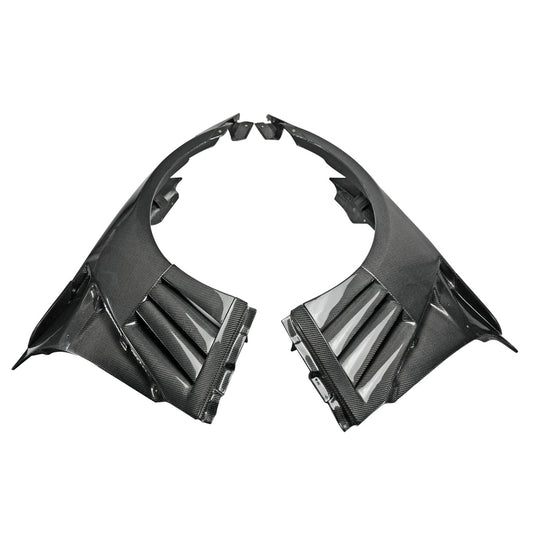 Nissan GTR R35 EPA Front fender with louver fin(Inc 6 fins, side maker use F51 Fuga)