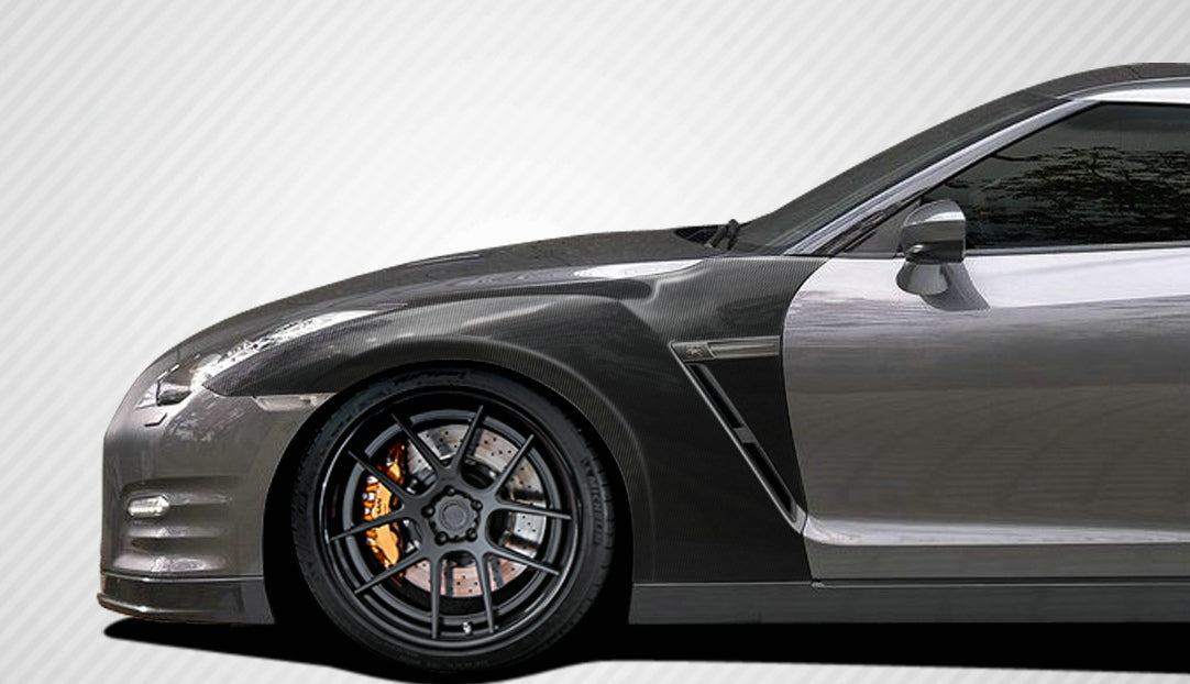 Nissan GTR R35 2017 MY17 OEM Front Fender (Air vents not included)