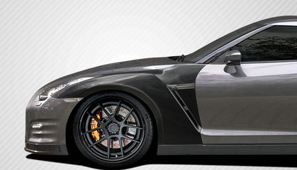 Nissan GTR R35 2017 MY17 OEM Front Fender (Air vents not included)
