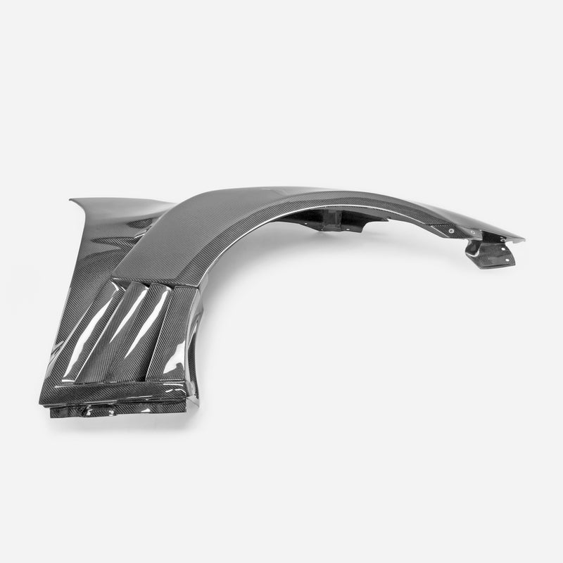Nissan GTR R35 2013 Ver VRS Style FRP Front fender with  louver fin (Inc 6 fins,  side maker use F51 Fuga)