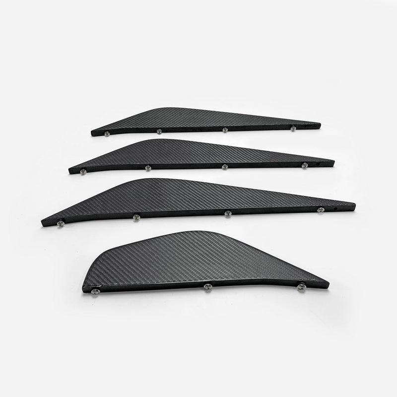Nissan 2012 on R35 EPA Style Rear Under Bottom Diffuser blade only 4Pcs