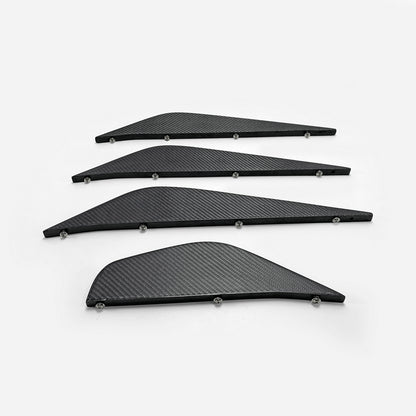 Nissan 2012 on R35 EPA Style Rear Under Bottom Diffuser blade only 4Pcs