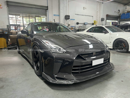 Nissan Skyline R35 GTR TS Style MY17 Front Diffuser (Only use with TS Style front bumper)