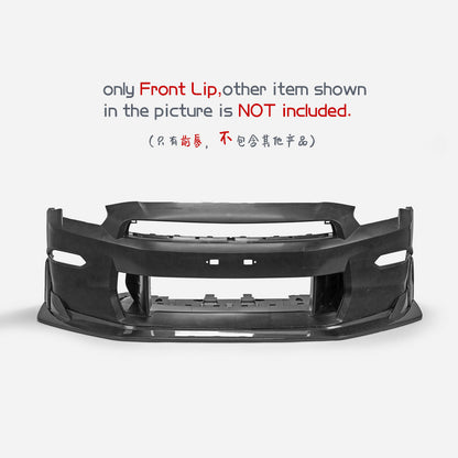 Nissan GTR R35 EPA Type front lip for T Spec front bumper