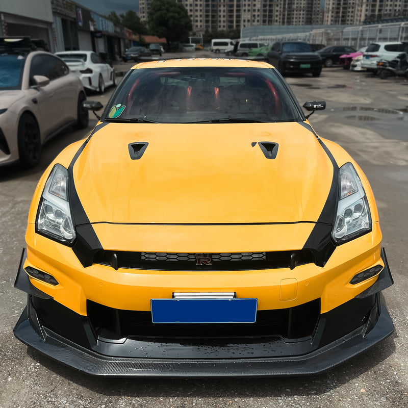 Nissan GTR R35 EPA Type canard for T Spec front bumper
