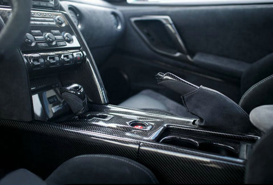Nissan 09-12 R35 Front shifter Console Cover (Stick On) LHD Only