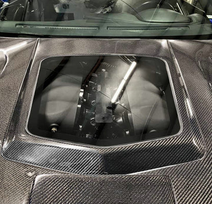 Nissan GTR R35 CBA DBA CLR Style Side Hood