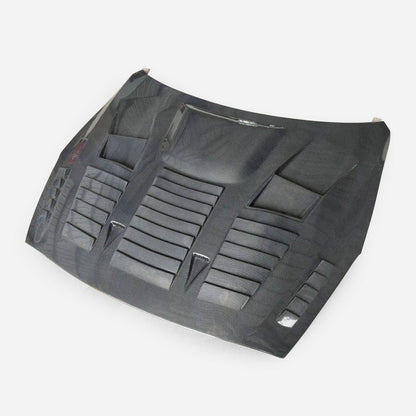Nissan GTR R35 CBA DBA GT3R Style front hood (with raintray underside)