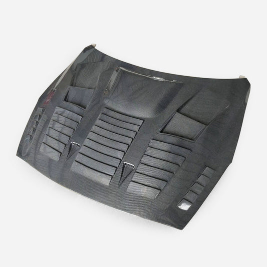 Nissan GTR R35 CBA DBA GT3R Style front hood (with raintray underside)