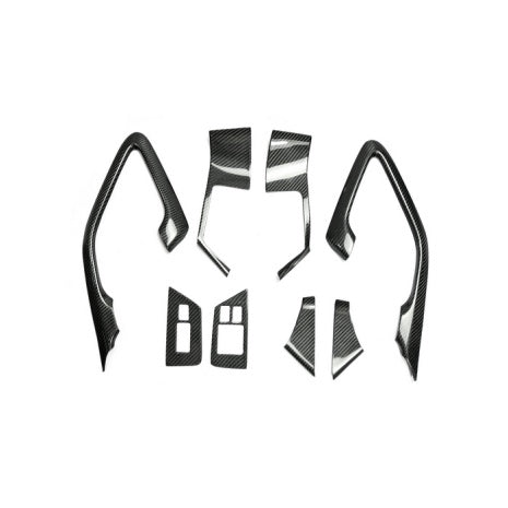 Nissan R35 GTR Interior door trim set (10 pcs) for 2009-2014 (RHD)