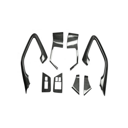 Nissan R35 GTR Interior door trim set (10 pcs) for 2009-2014 (RHD)