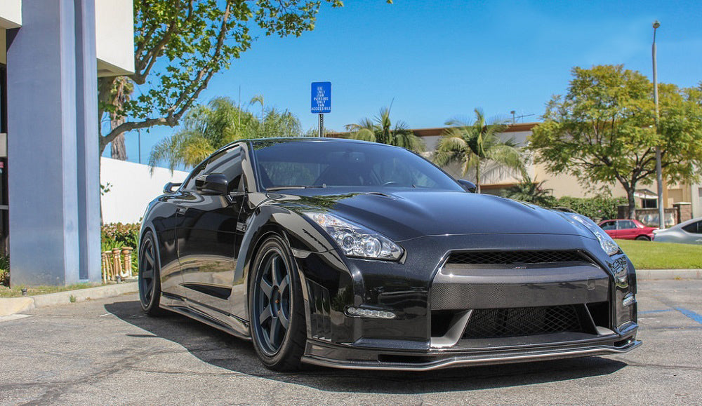 Nissan Skyline R35 GTR 2013 On front bumper nose cover