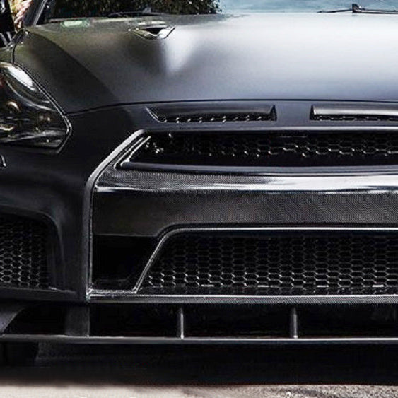 Nissan Skyline R35 GTR 2013 On front bumper nose cover