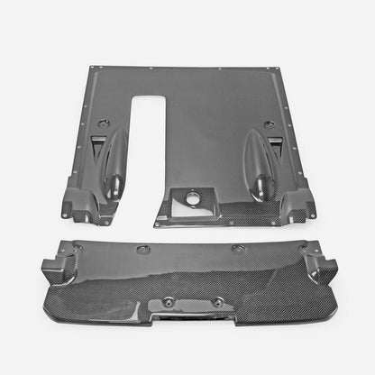 Nissan 2008-16 R35 TS style rear under bumper Ver.2 (2 pcs kit)
