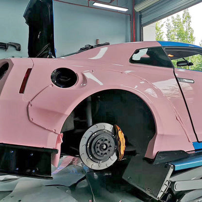 Nissan GTR R35 CBA DBA LBV2 Style wide rear fender