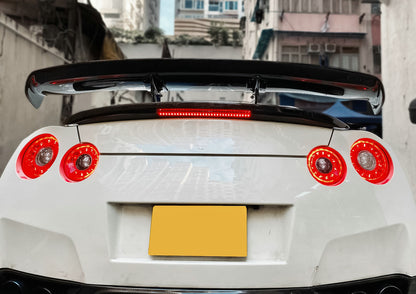 Nissan R35 GTR VRS Style Hyper Narrow GT Wing (Use OEM Brake Lights)