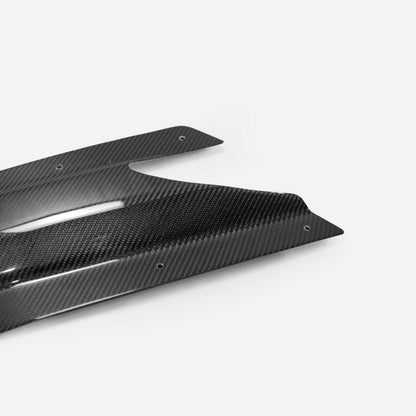 Nissan GTR R35 2013 Ver VRS Style Rear under skirt side air shroud