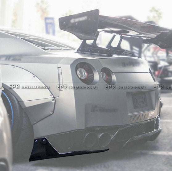 Nissan R35 LB Style Rear Bumper Splitter