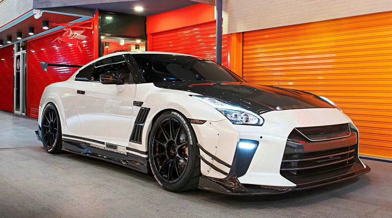 Nissan R35 GTR 08-17 TS17 Style Side Skirt