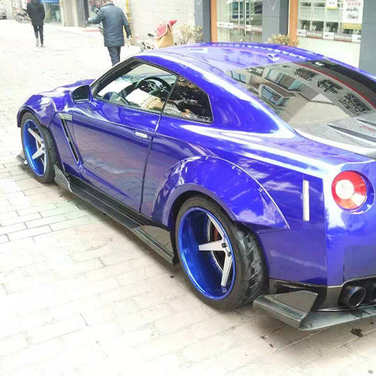 Nissan GTR R35 TP-Style Side Skirt Extension