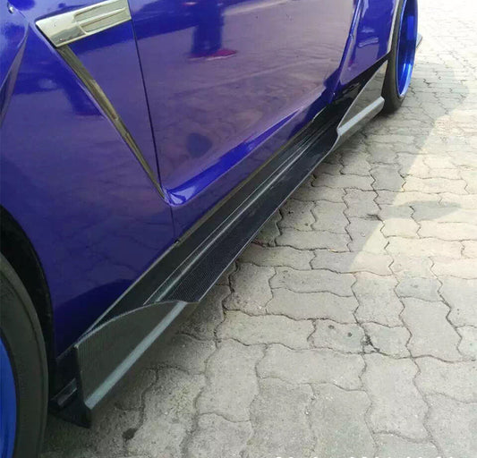 Nissan GTR R35 TP-Style Side Skirt Extension