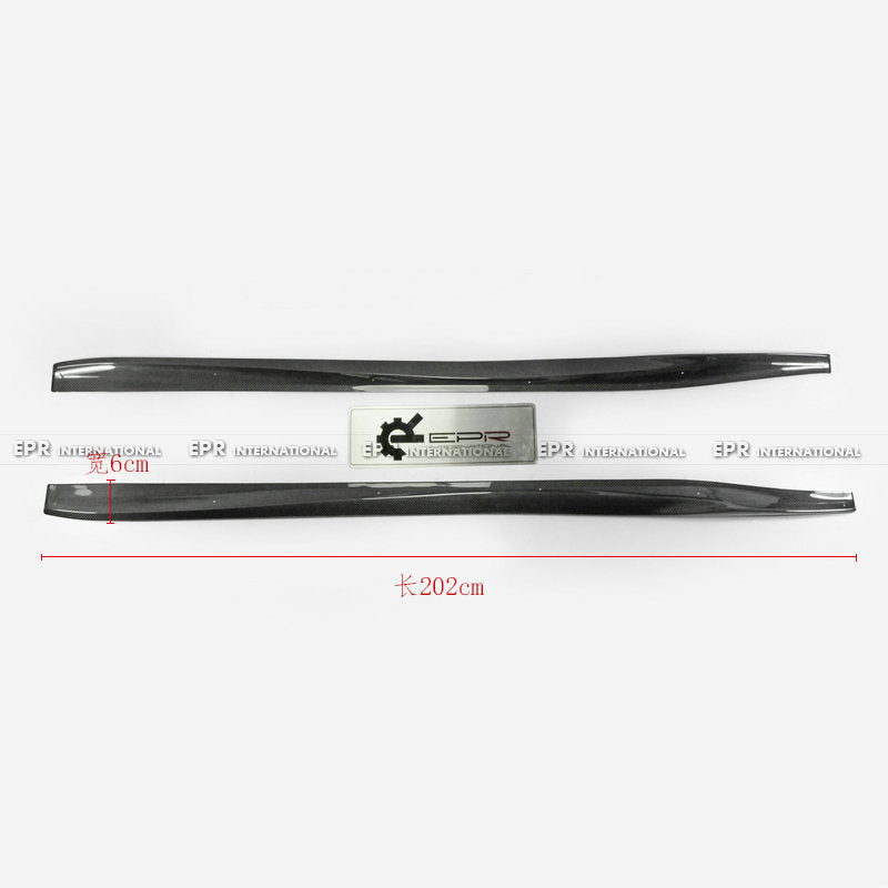 Nissan skyline GTR R35 2017 MY17 VRS Style Side Skirt extension