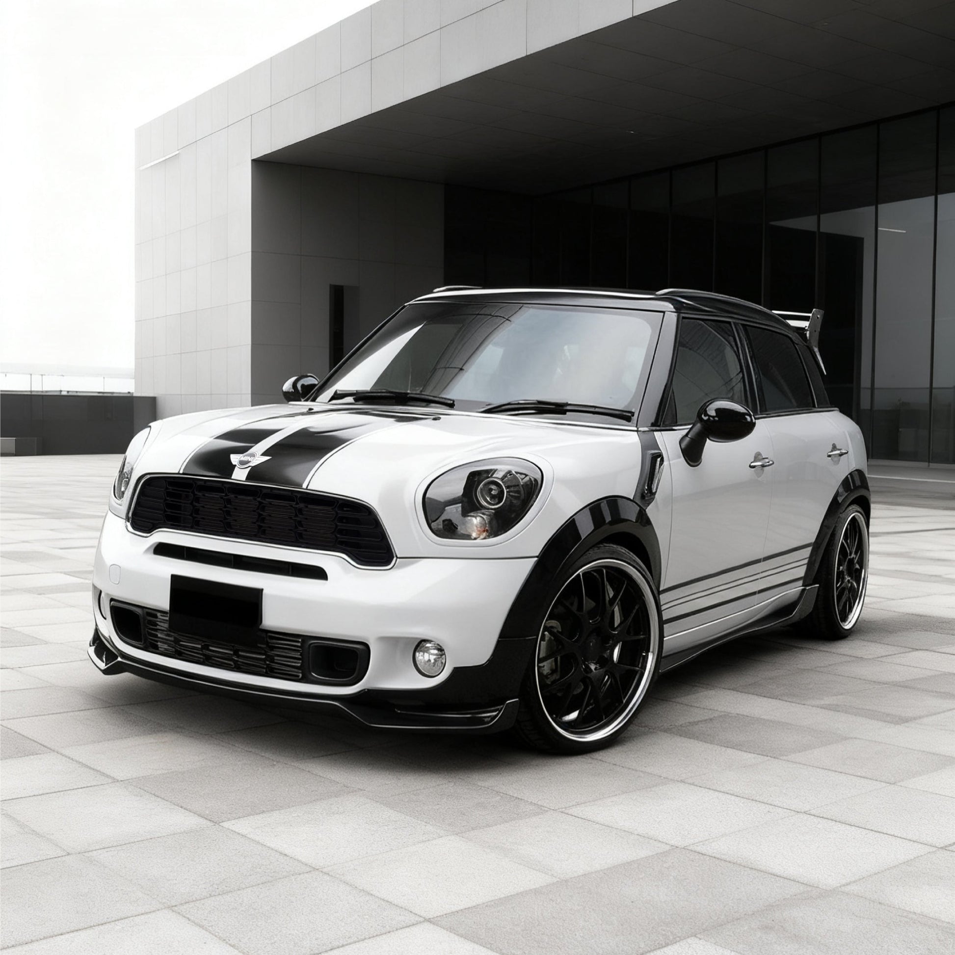 MINI Countryman R60 JCW GBN Style front bumper lip