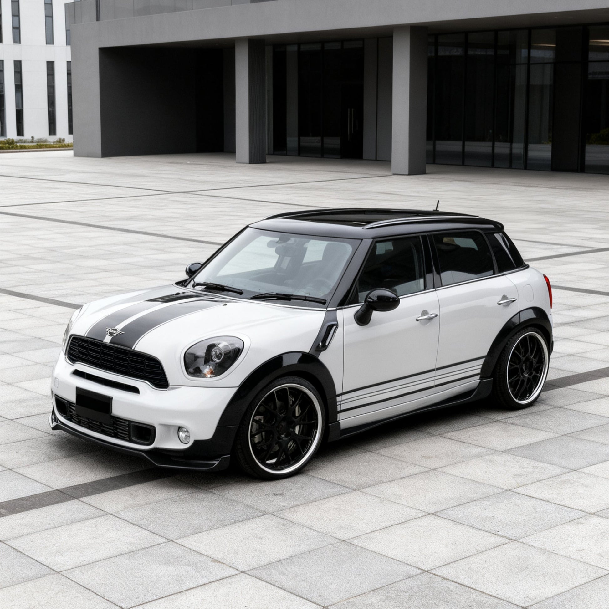 MINI Countryman R60 JCW GBN Style front bumper lip