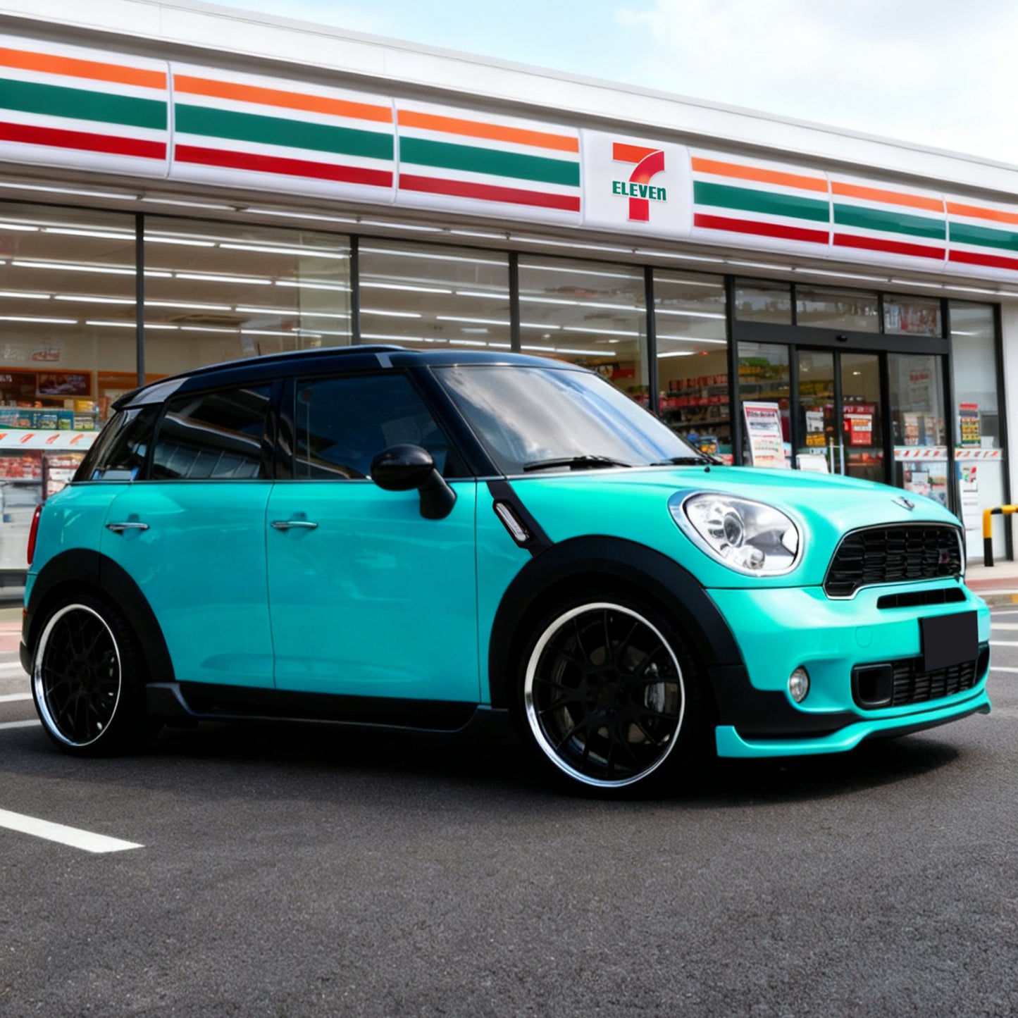 MINI Countryman R60 JCW GBN Style front bumper lip