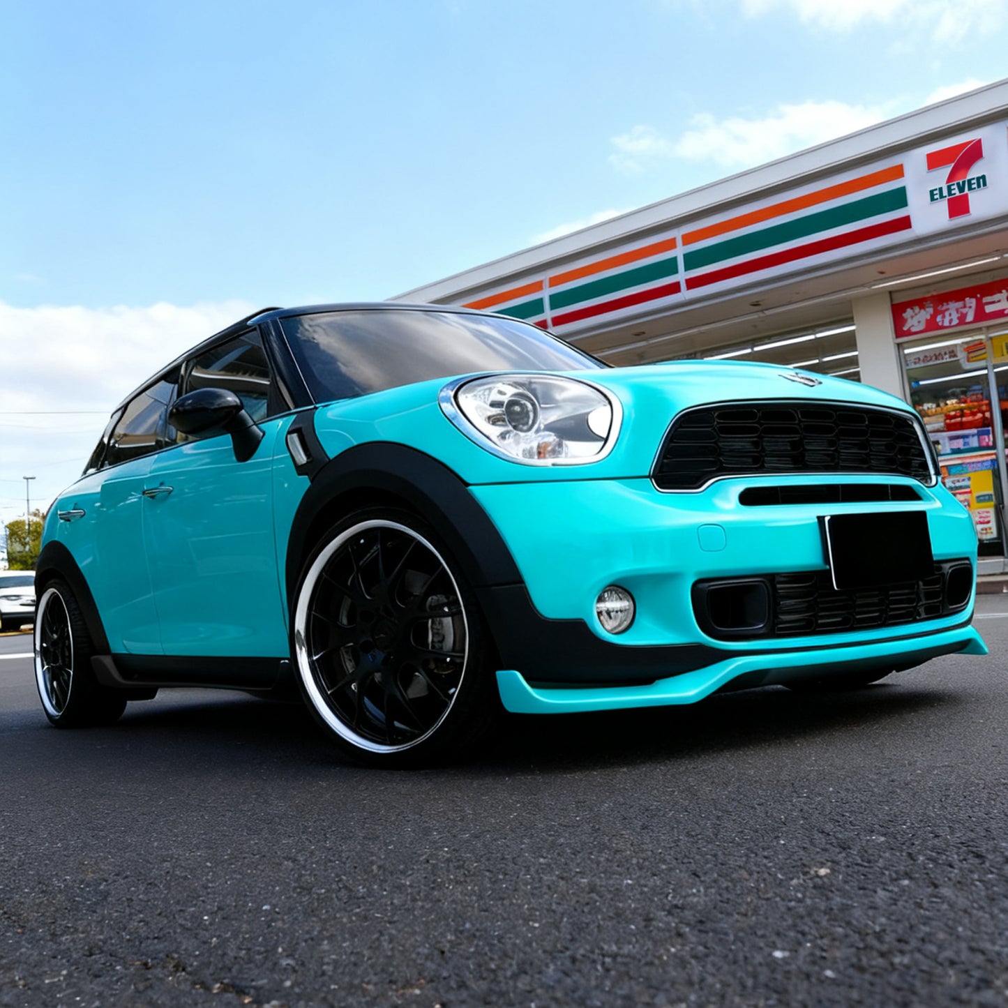 MINI Countryman R60 JCW GBN Style front bumper lip