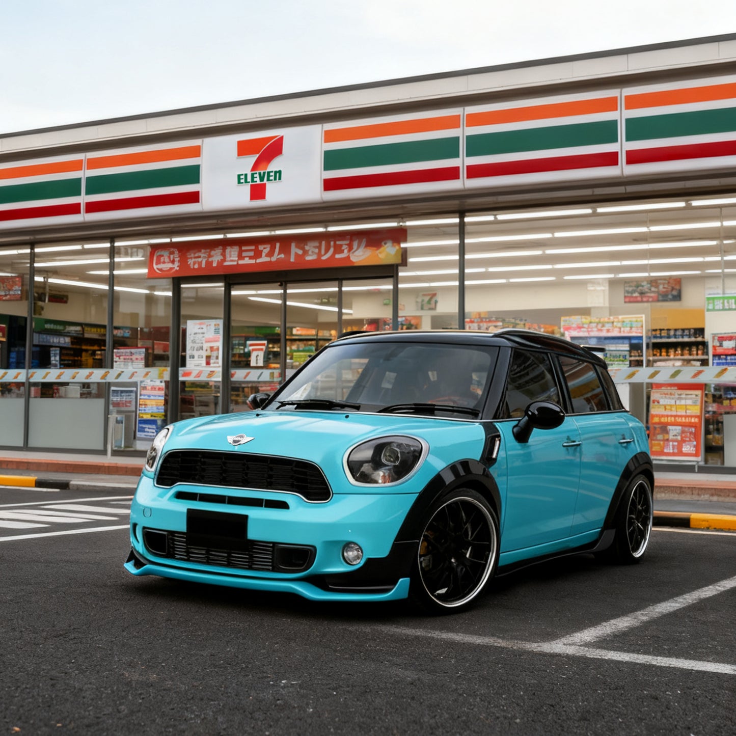 MINI Countryman R60 JCW GBN Style front bumper lip