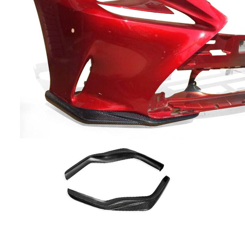 Lexus RC200t RC350 15-16  carbon front lip 2 Pcs (F-sport front bumper only)