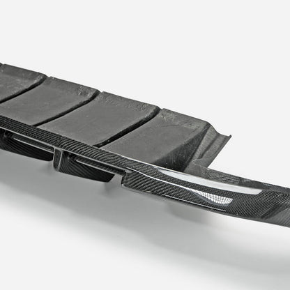 AUDI 2015-2016 RS3 8V Sportback Pre-facelift MTD2 Type rear diffuser