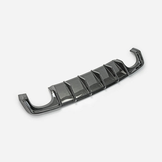AUDI 2015-2016 RS3 8V Sportback Pre-facelift MTD2 Type rear diffuser