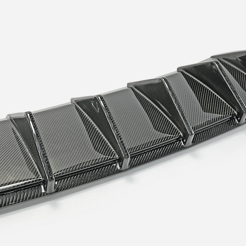 AUDI 2015-2016 RS3 8V Sportback Pre-facelift MTD2 Type rear diffuser