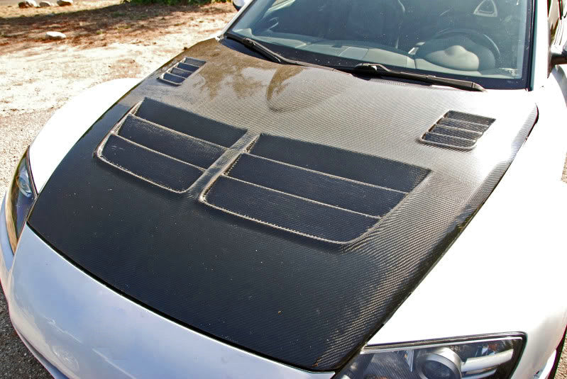 Mazda RX8 SE3P RM Type vented hood