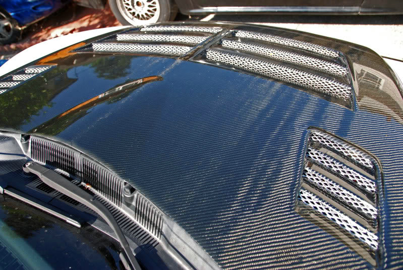 Mazda RX8 SE3P RM Type vented hood
