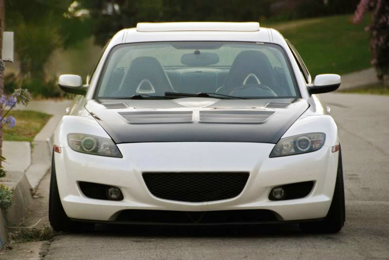Mazda RX8 SE3P RM Type vented hood