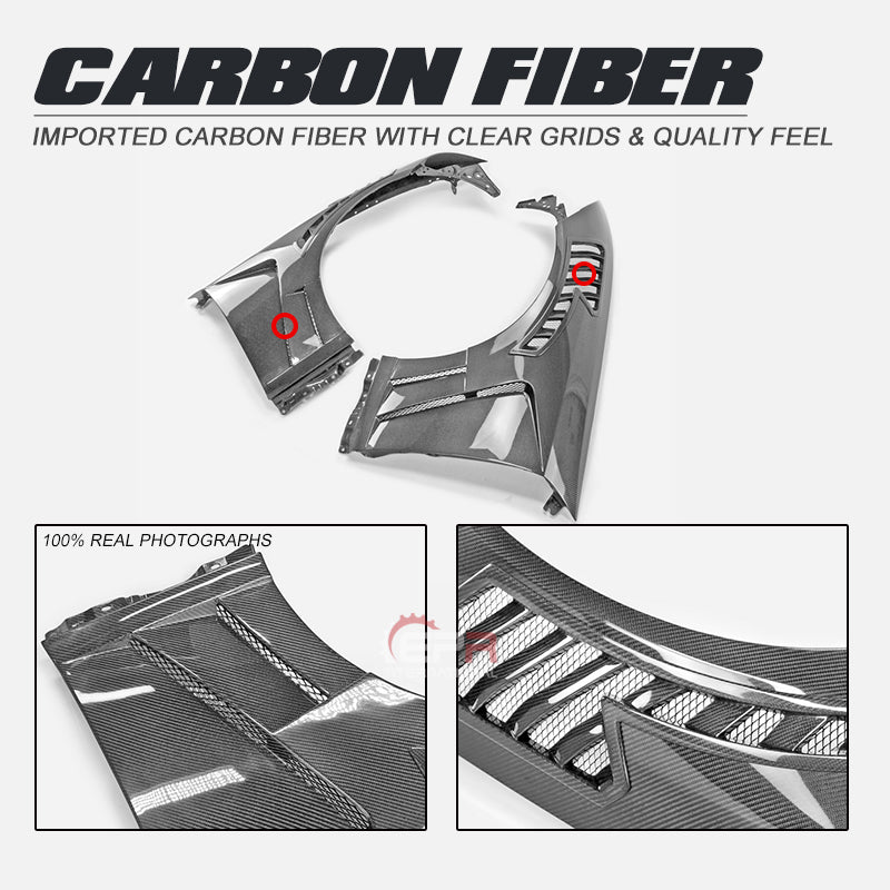 Nissan RZ34 Fairlady Z Late (2022y-) EPA Design V2 front fender (WIth upper vent)